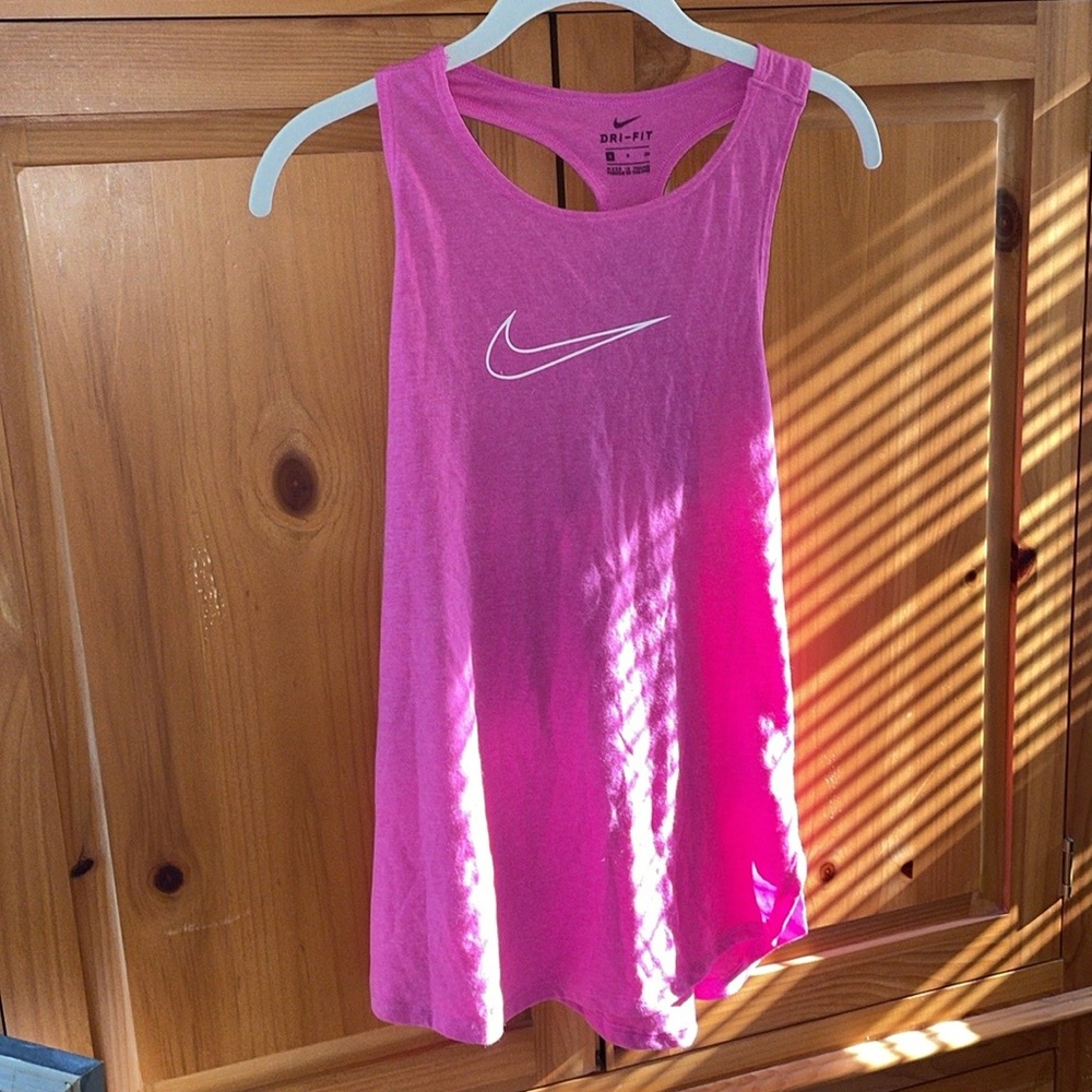NIKE ✔️Bright Pink Tank Top 🩷🏁 - Picture 5 of 12